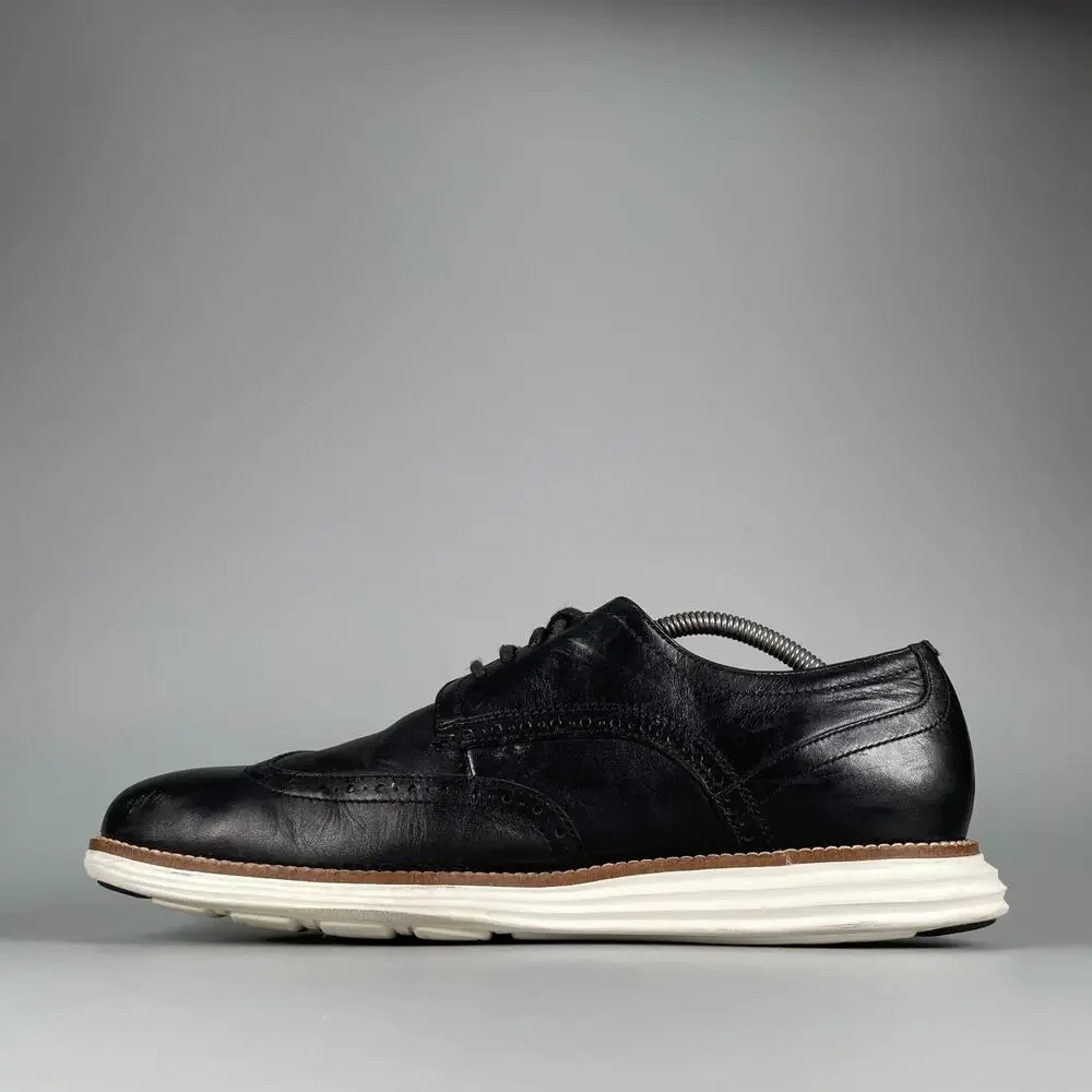 Cole Haan OriginalGrand Mens 10.5 M Black Wingtip Oxford Amputee Right Shoe Only